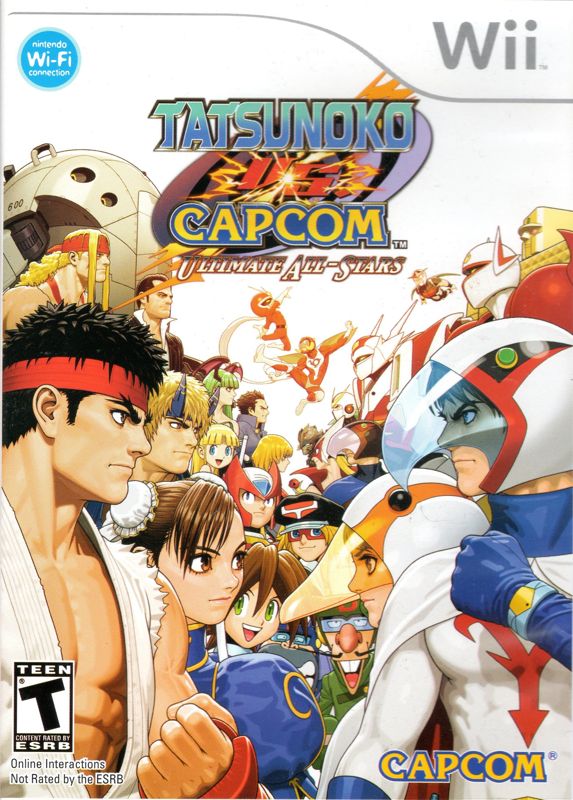 Tatsunoko Vs. Capcom: Ultimate All-Stars box art for Wii